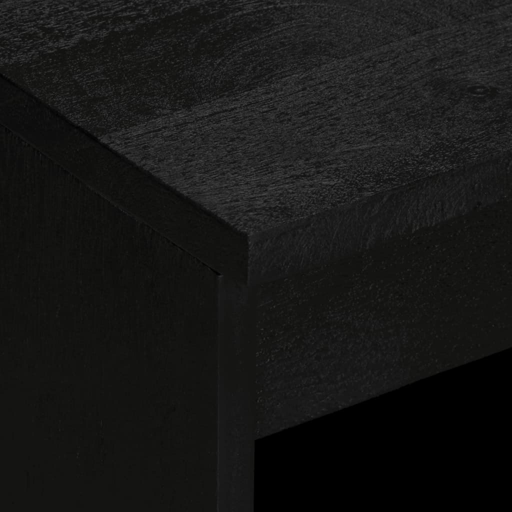 Skjenk Svart 60x33x75 cm