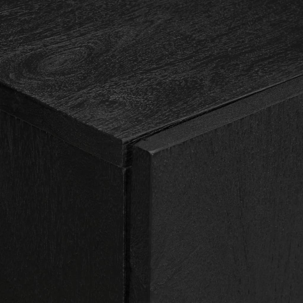 Skjenk Svart 60x33x75 cm