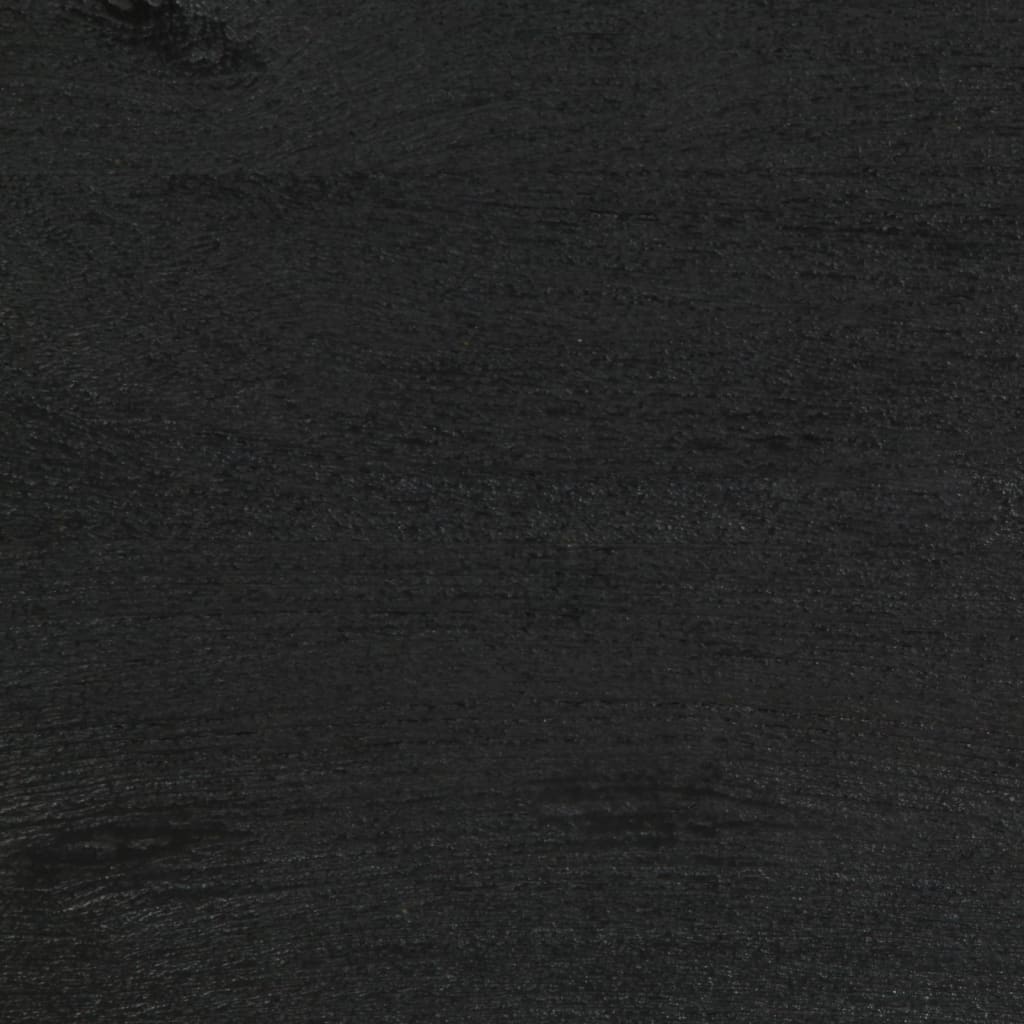 Skjenk Svart 90x33x75 cm