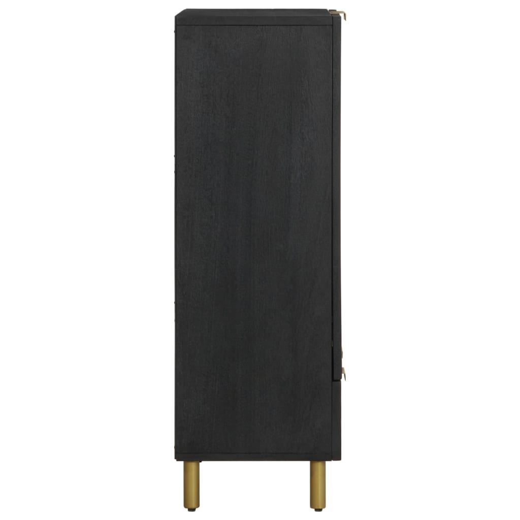 Skap Svart 60x33x100 cm