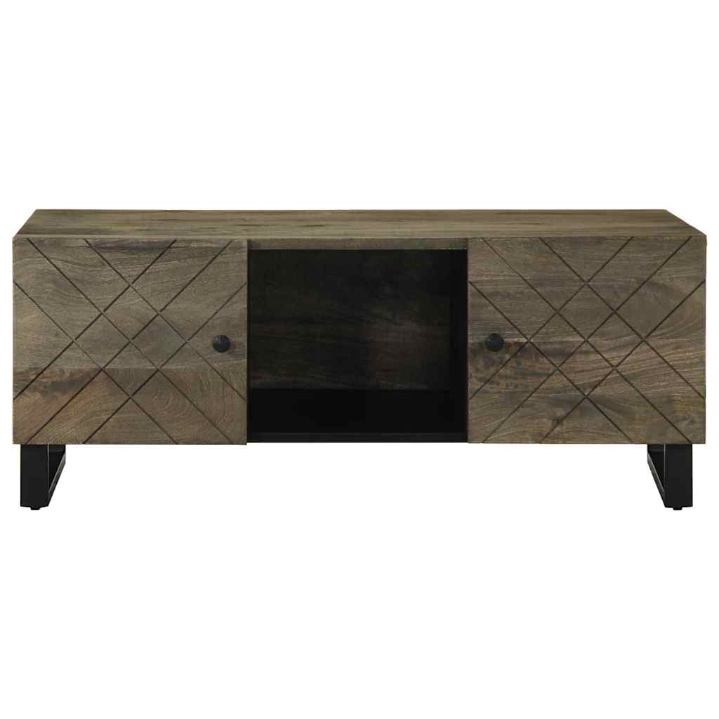 Salongbord Sofabord Svart 100x54x40 cm heltre mango