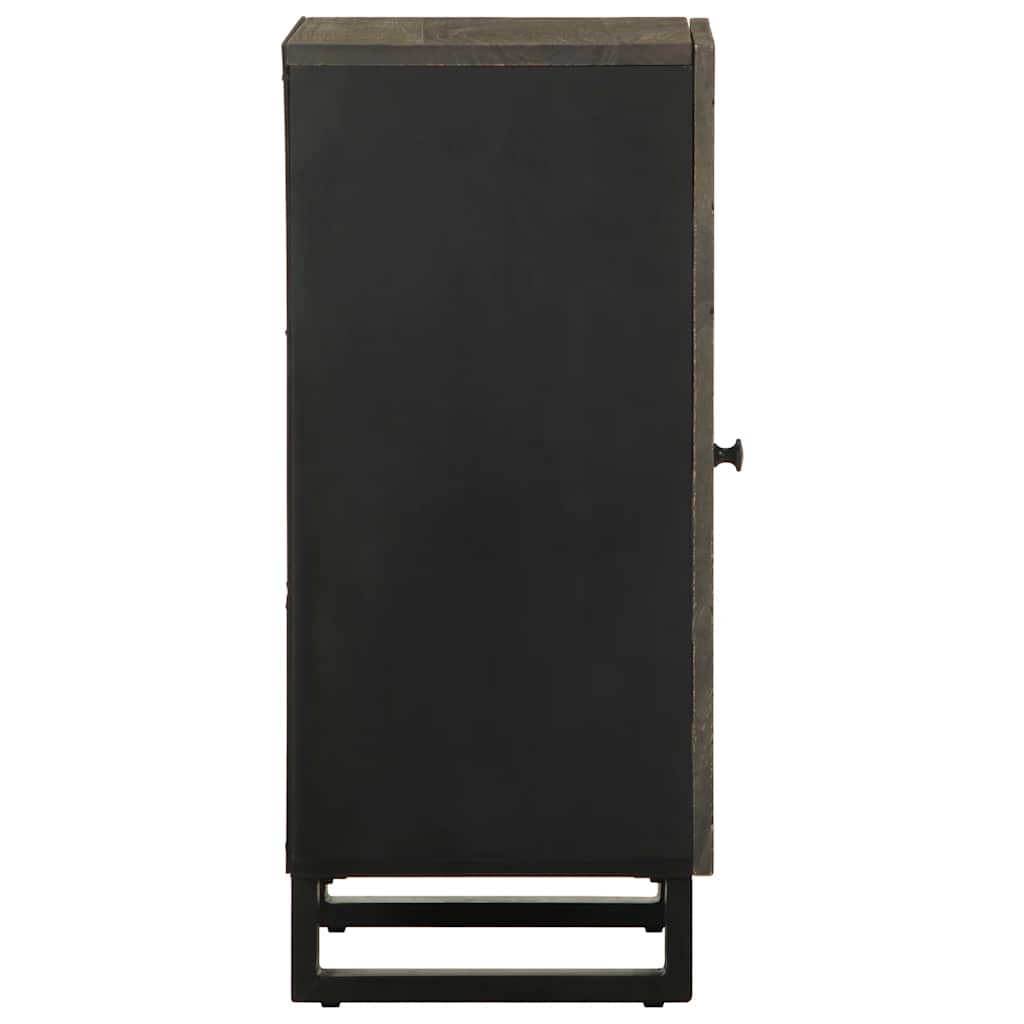 Skjenk Svart 40x33x75 cm heltre mango