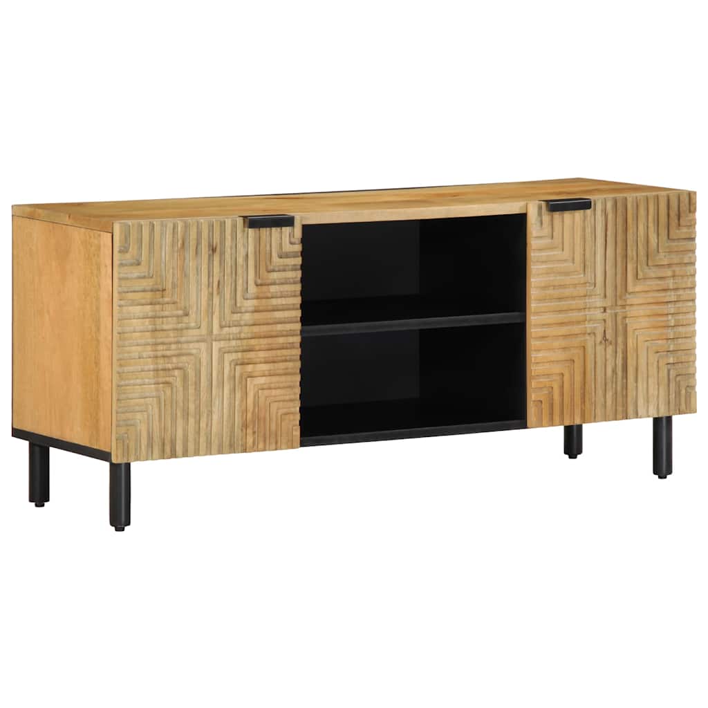 TV-Møbel Brun Tv-benk 105x33x46 cm heltre mango