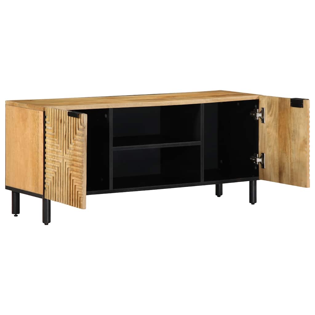 TV-Møbel Brun Tv-benk 105x33x46 cm heltre mango