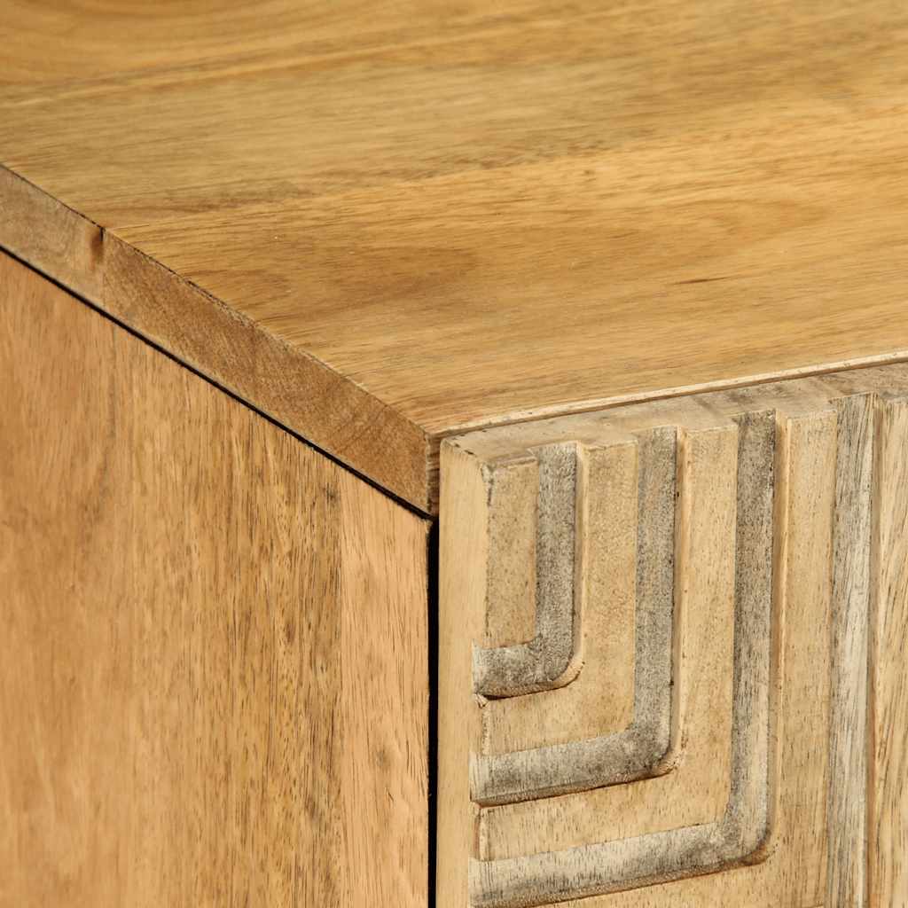 TV-Møbel Brun Tv-benk 105x33x46 cm heltre mango