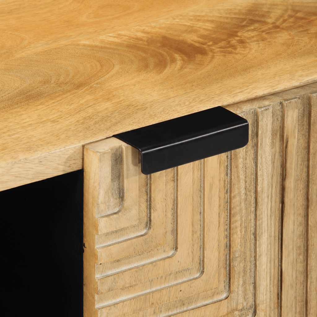 TV-Møbel Brun Tv-benk 105x33x46 cm heltre mango