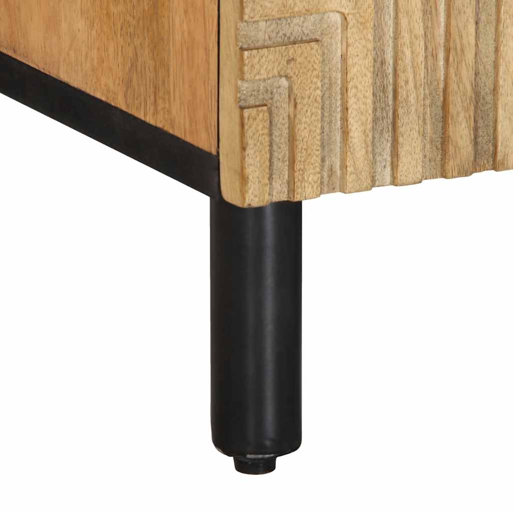 TV-Møbel Brun Tv-benk 105x33x46 cm heltre mango