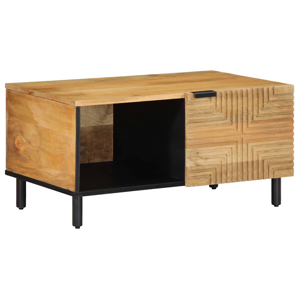 Salongbord Sofabord Brun Tre heltre furu 80x50x40 cm