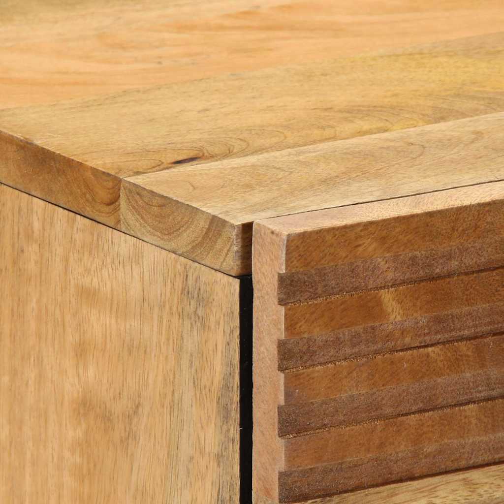 Nattbord Sengbord Brun 50x33x60 cm heltre mango