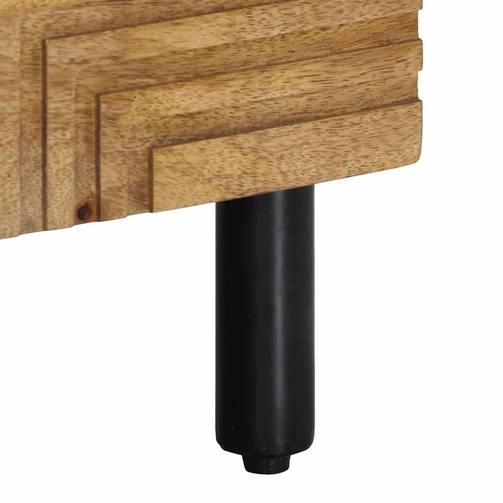 Nattbord Sengbord Brun 50x33x60 cm heltre mango