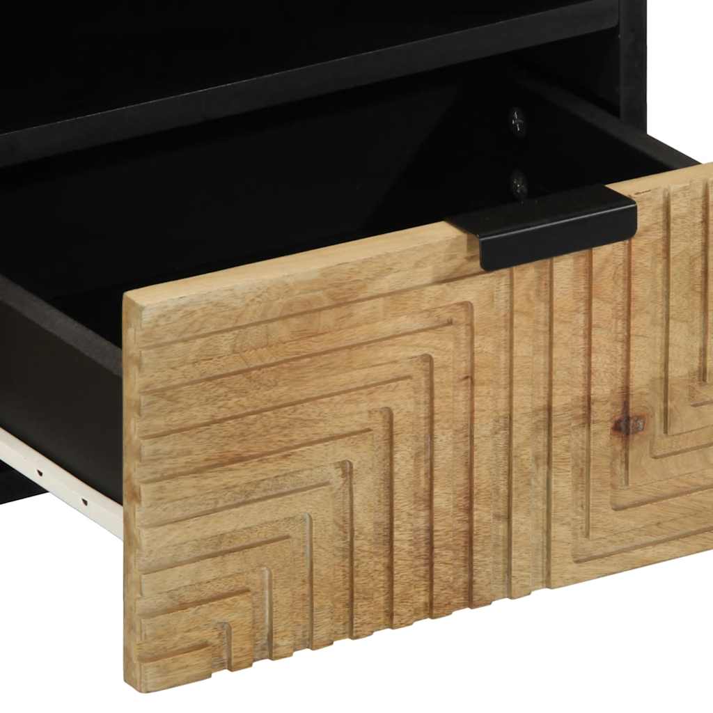 Salongbord Sofabord Brun 80x54x40 cm heltre mango