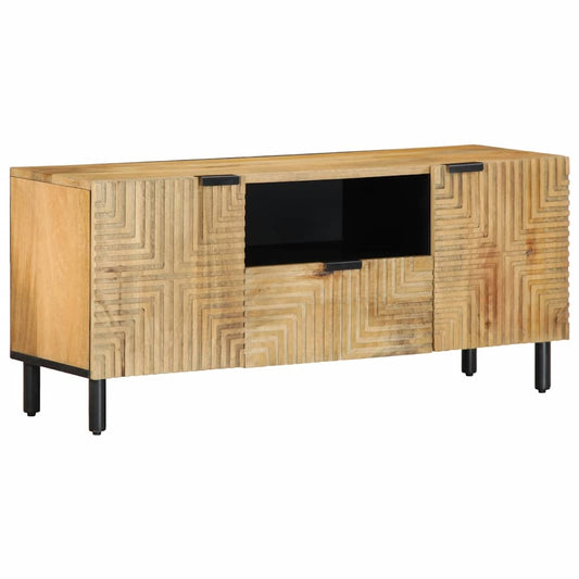 TV-Møbel Brun Tv-benk 105x33x46 cm heltre mango