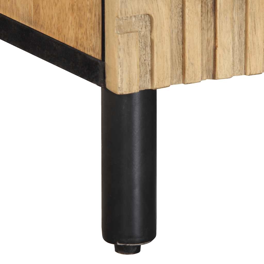 TV-Møbel Brun Tv-benk 105x33x46 cm heltre mango