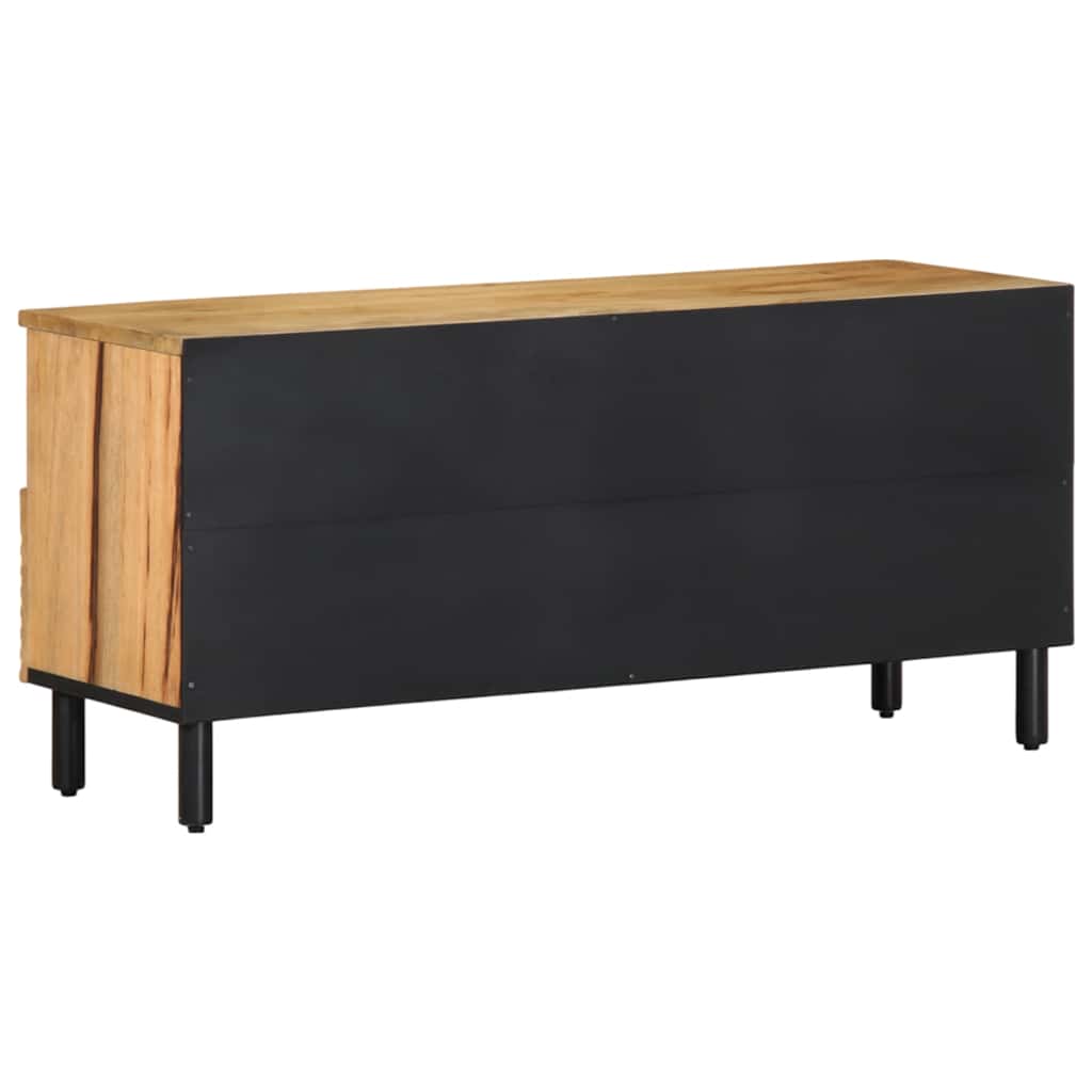 TV-Møbel Brun Tv-benk 100x33x46 cm heltre mango