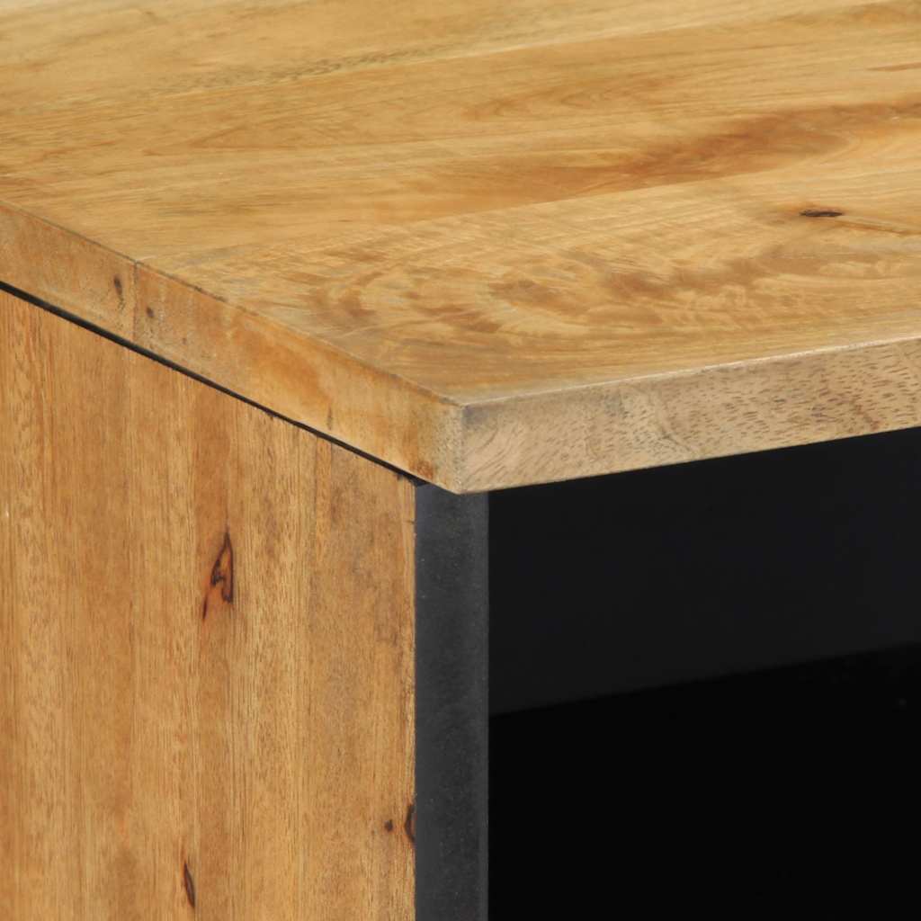 TV-Møbel Brun Tv-benk 100x33x46 cm heltre mango