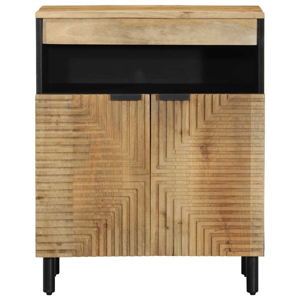 Skjenk Brun 60x33x75 cm heltre mango