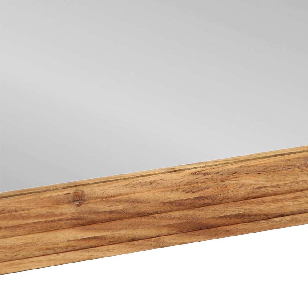 Baderomsspeil 50x70x3 cm Massivt Akasietre