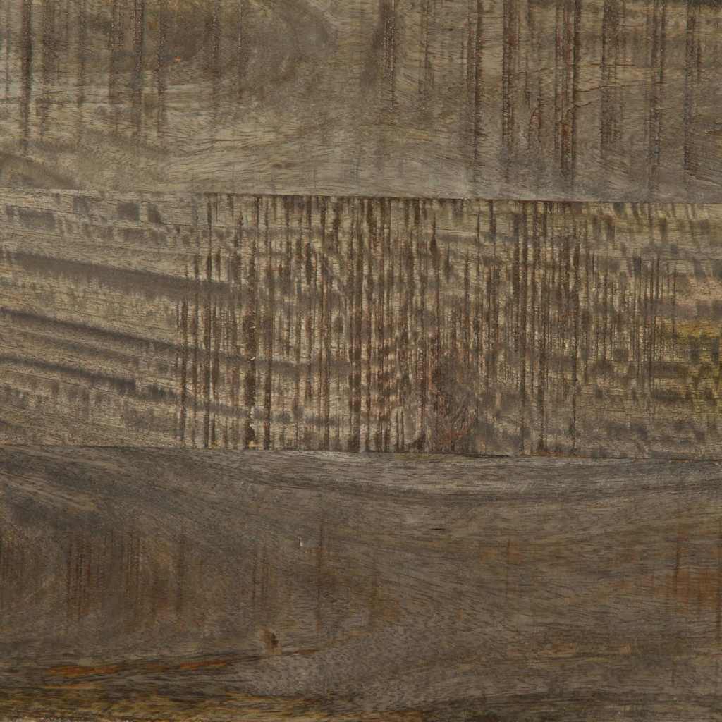 TV-Møbel Grå Tv-benk lysegrå 105x33,5x46 cm heltre mango
