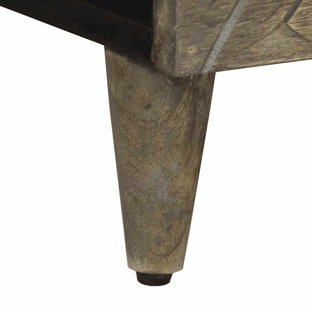 Salongbord Sofabord Grå 80x50x40 cm heltre furu