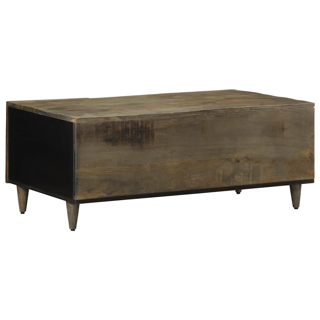 Salongbord Sofabord Grå 100x54x40 cm heltre mango