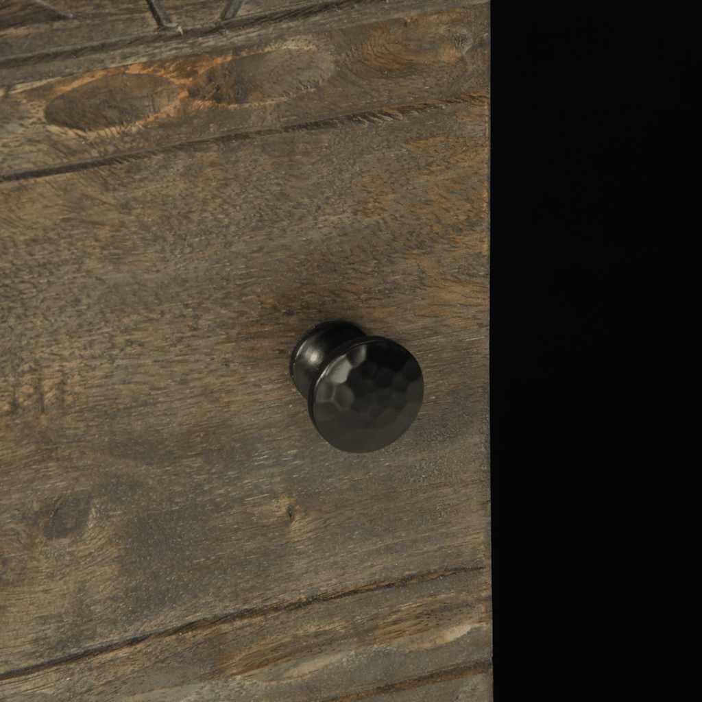 Salongbord Sofabord Grå 100x54x40 cm heltre mango