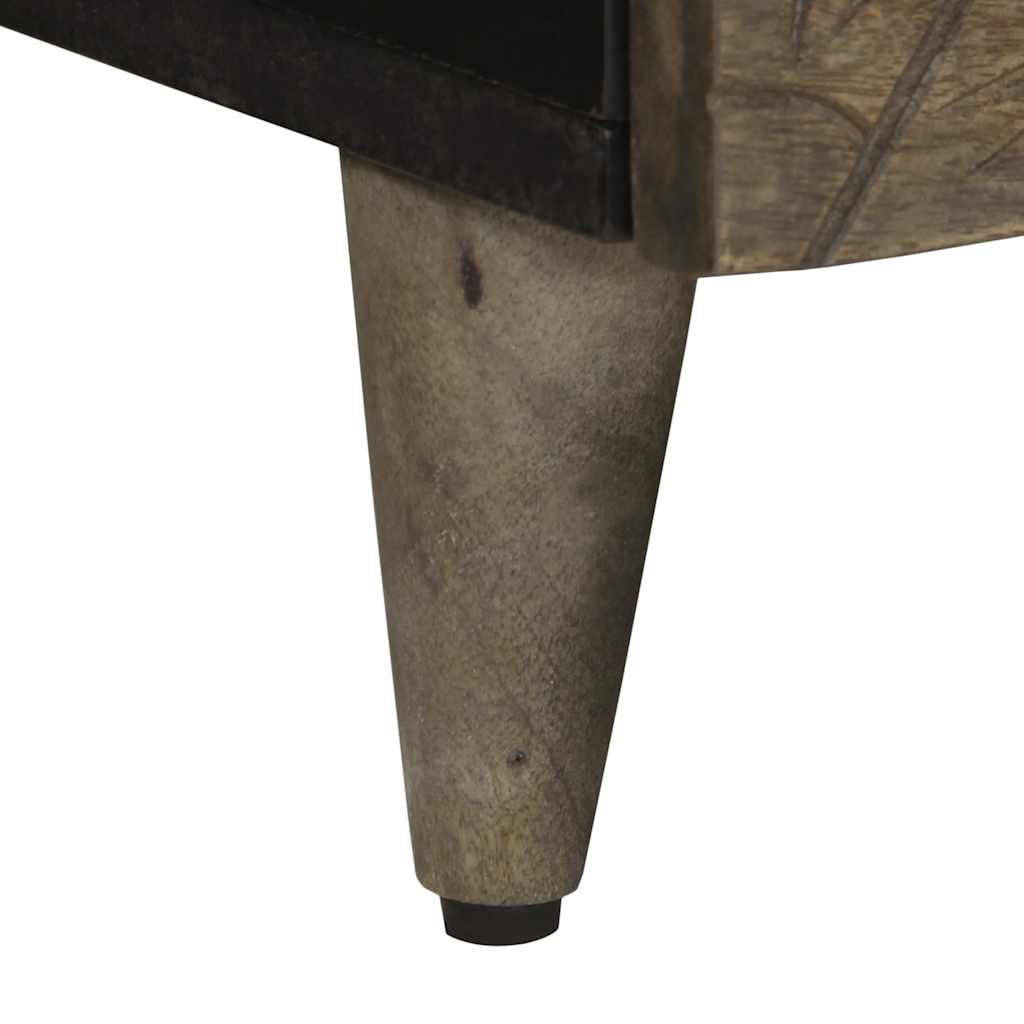 Salongbord Sofabord Grå 80x54x40 cm heltre furu