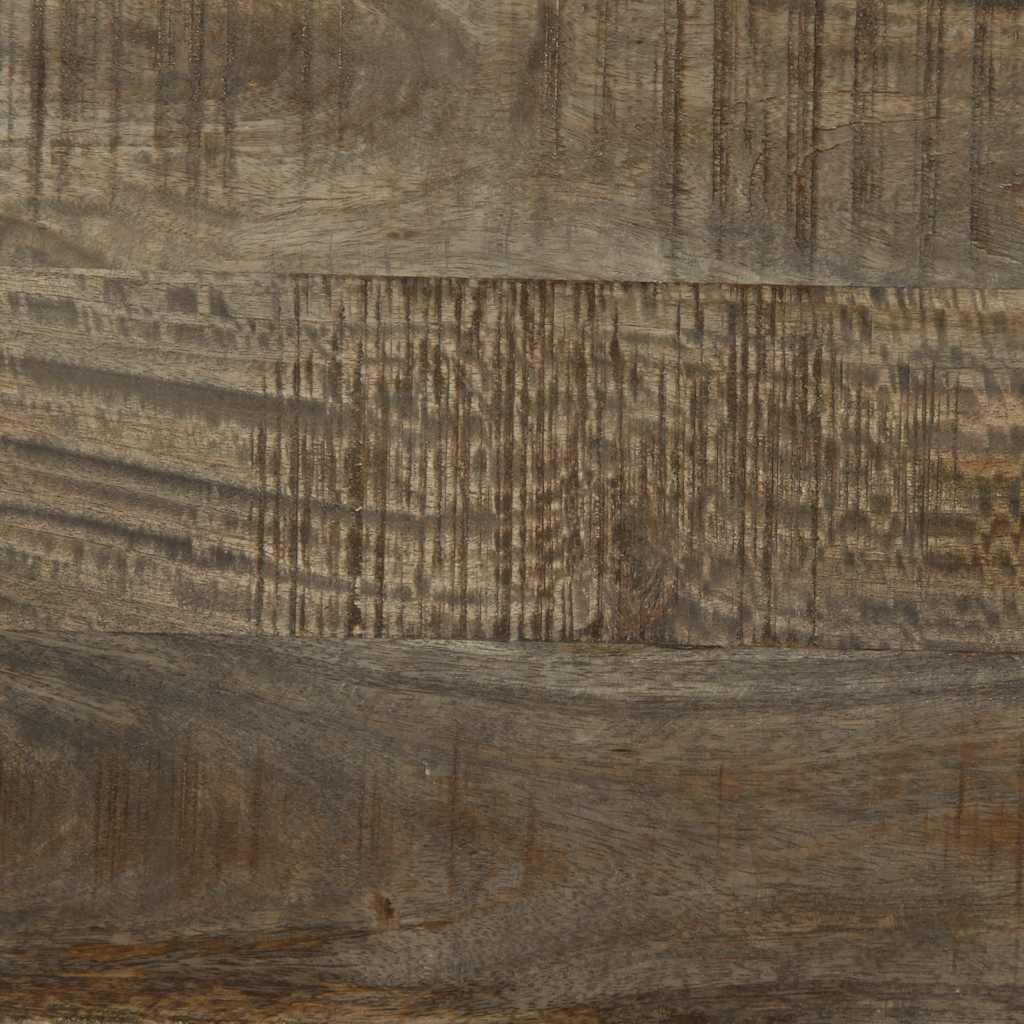 TV-Møbel Grå Tv-benk lysegrå 105x33,5x46 cm heltre mango