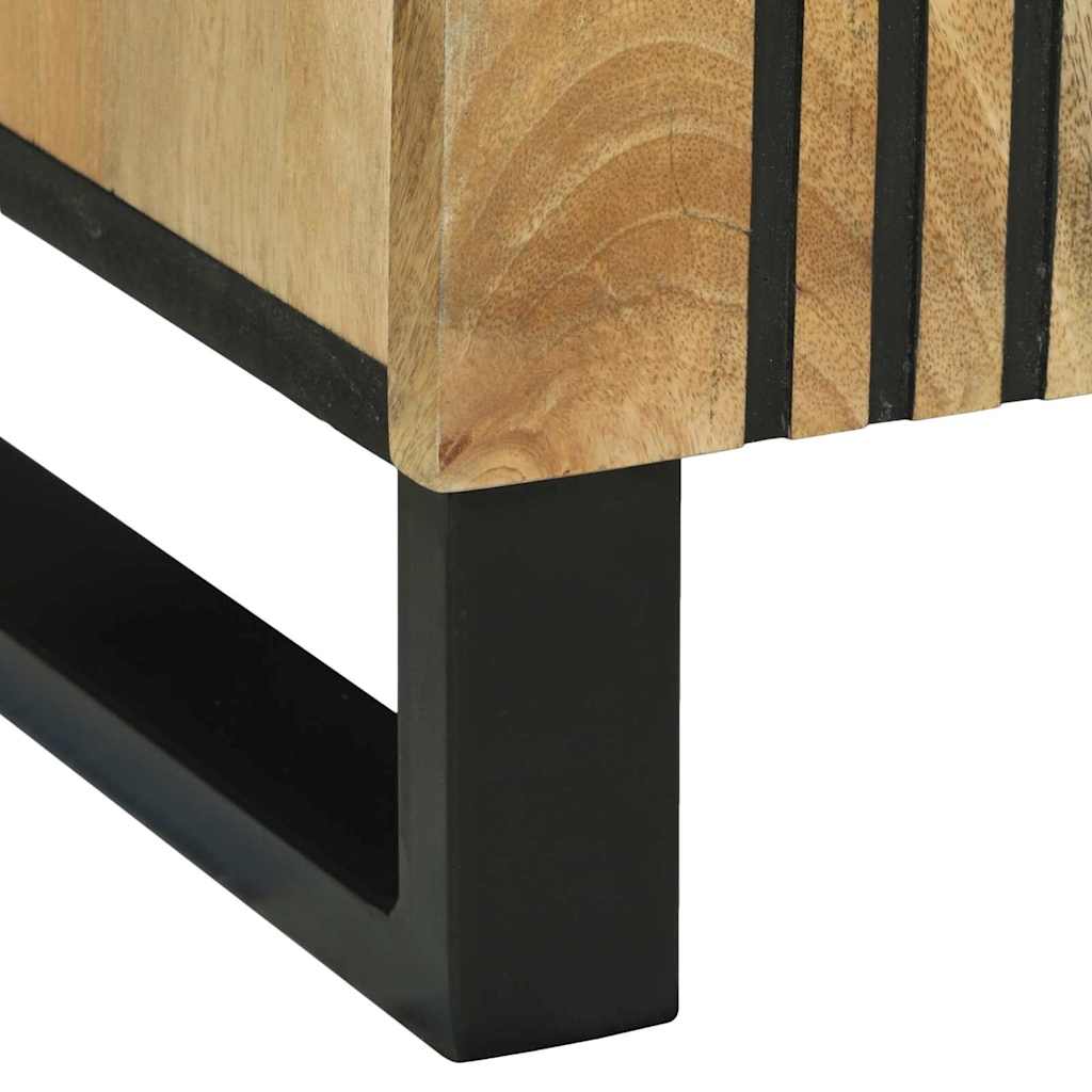 Skap Brun 90 x 33 x 75 cm heltre mango