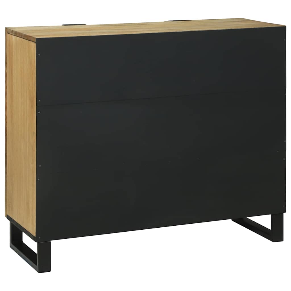 Skap Brun 90 x 33 x 75 cm heltre mango