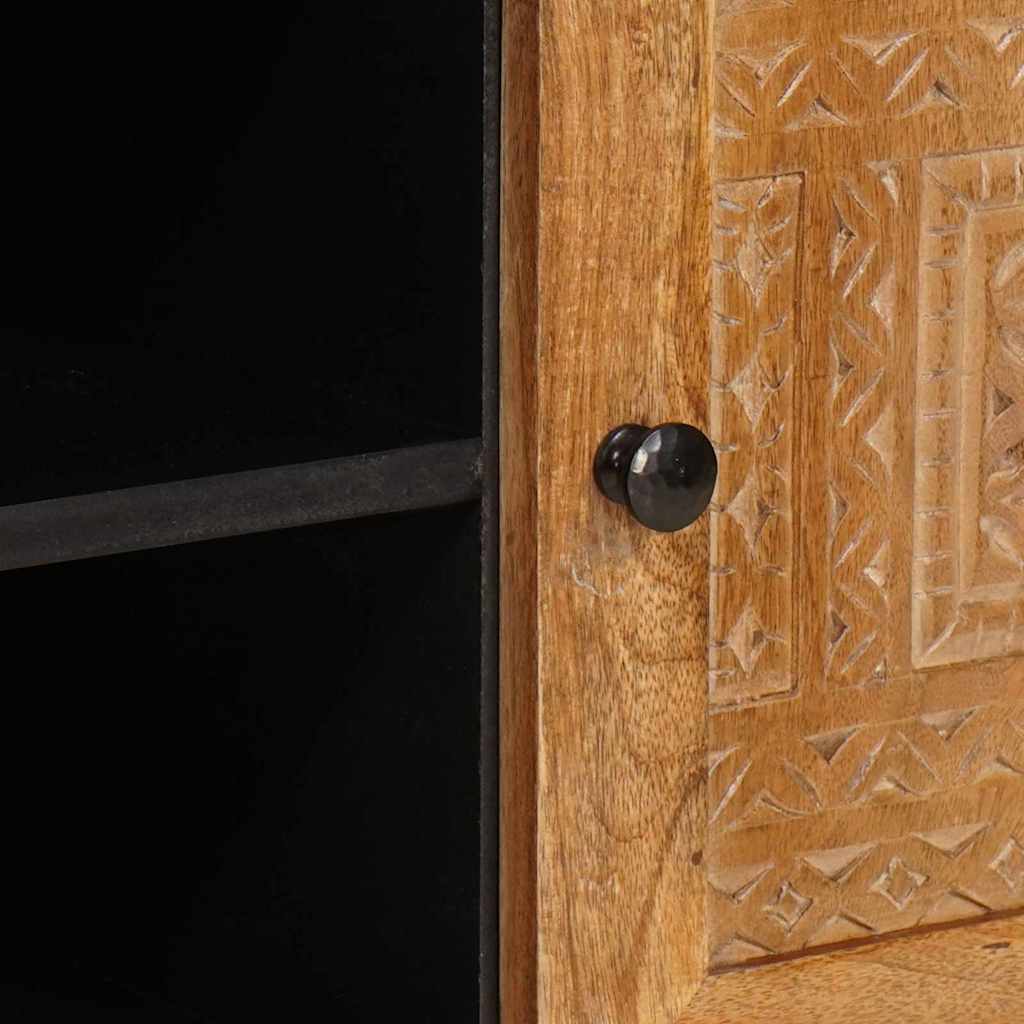 TV-Møbel Tre TV-Skap med hylle Lysebrun 105 x 33 x 46 cm heltre mango