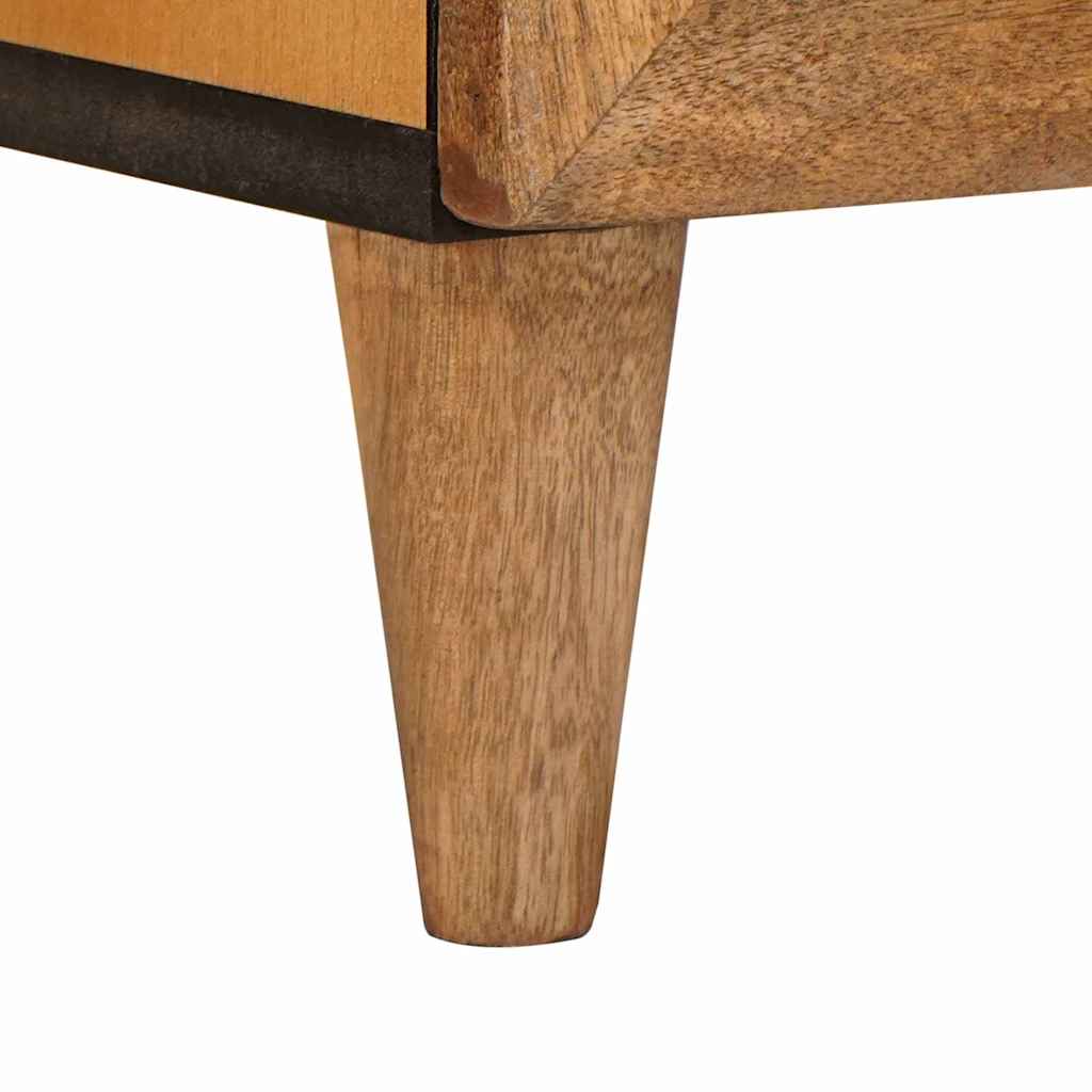 TV-Møbel Tre TV-Skap med hylle Lysebrun 105 x 33 x 46 cm heltre mango