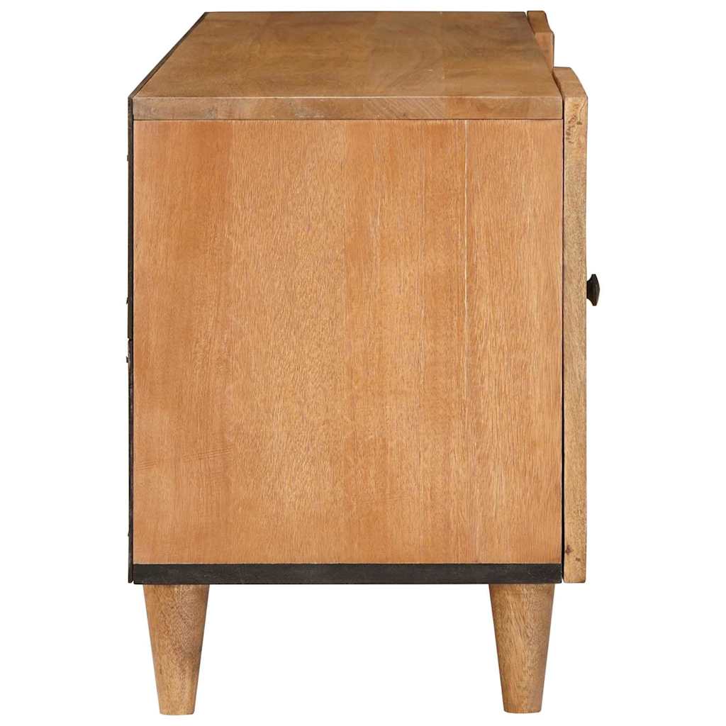 TV-Møbel Tre TV-Skap med skuff Lysebrun 105 x 33 x 46 cm heltre mango