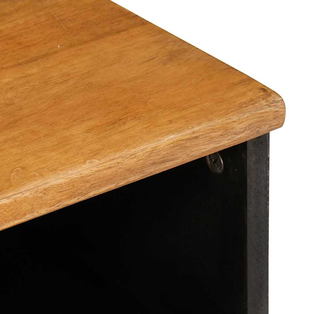 TV-Møbel Tre TV-Skap med skuff Lysebrun 80 x 33 x 46 cm heltre mango