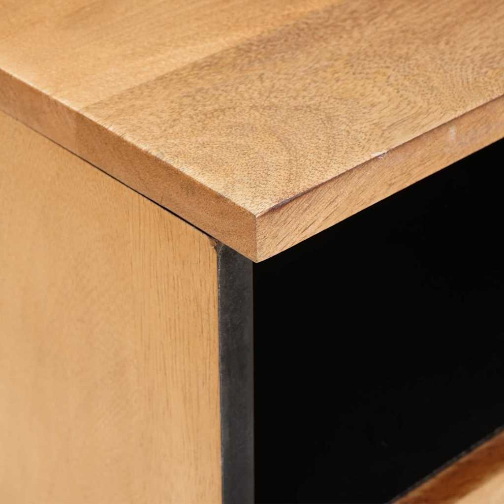 TV-Møbel Tre TV-Skap med skuff Lysebrun 100 x 33 x 46 cm heltre mango