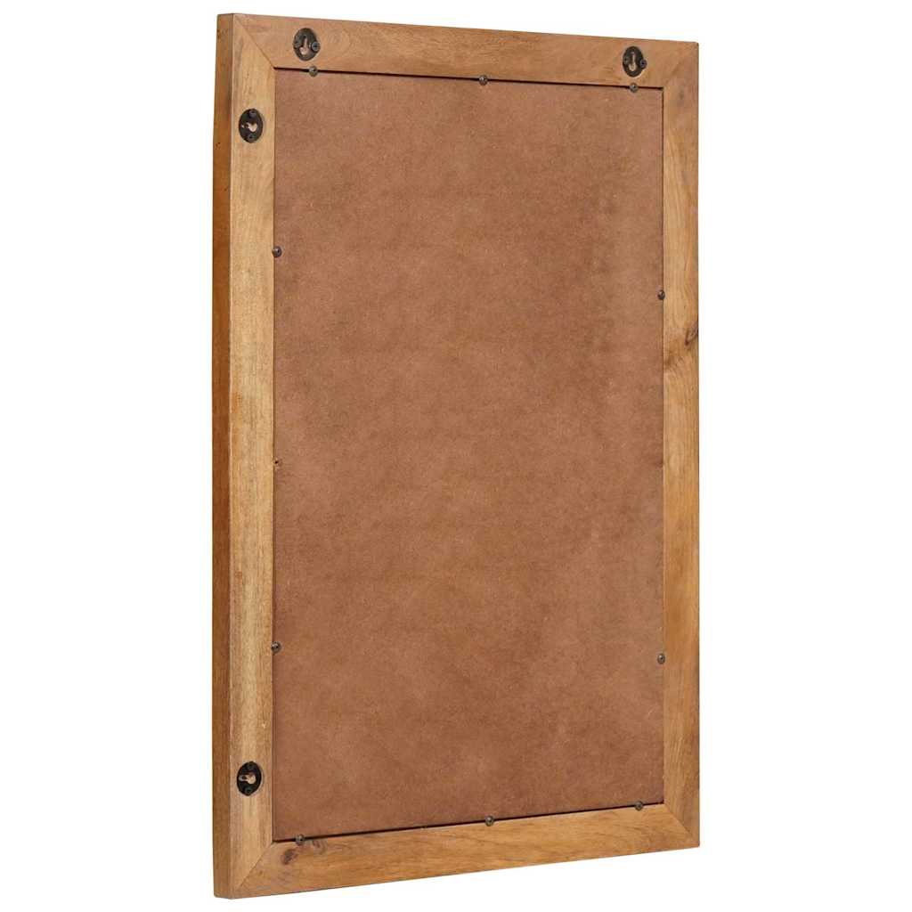 Veggspeil med Veggspeil Lysebrun 57 x 70 x 3 cm heltre mango