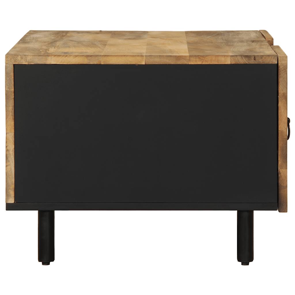 Salongbord Sofabord Svart 100x54x40 cm heltre mango