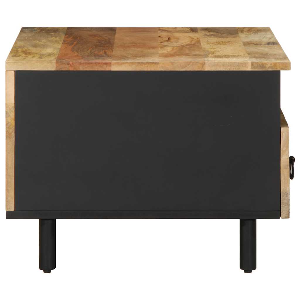 Salongbord Sofabord Svart 80x54x40 cm heltre mango