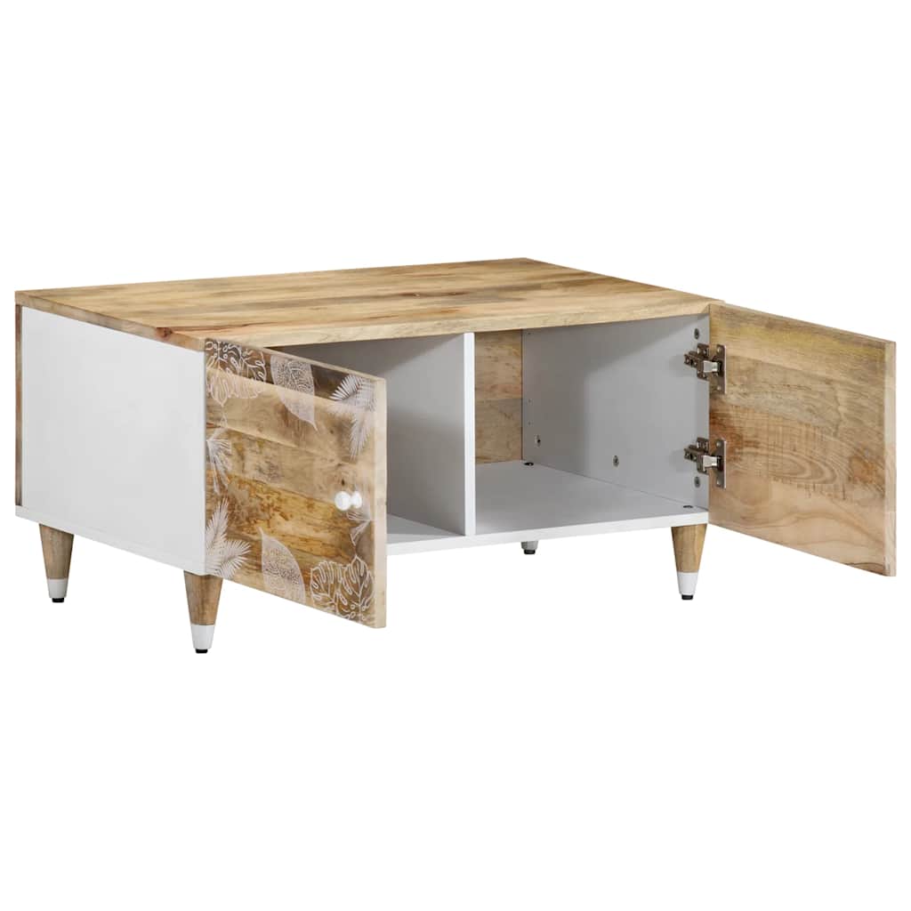 Salongbord Sofabord Tre heltre furu 80x50x40 cm