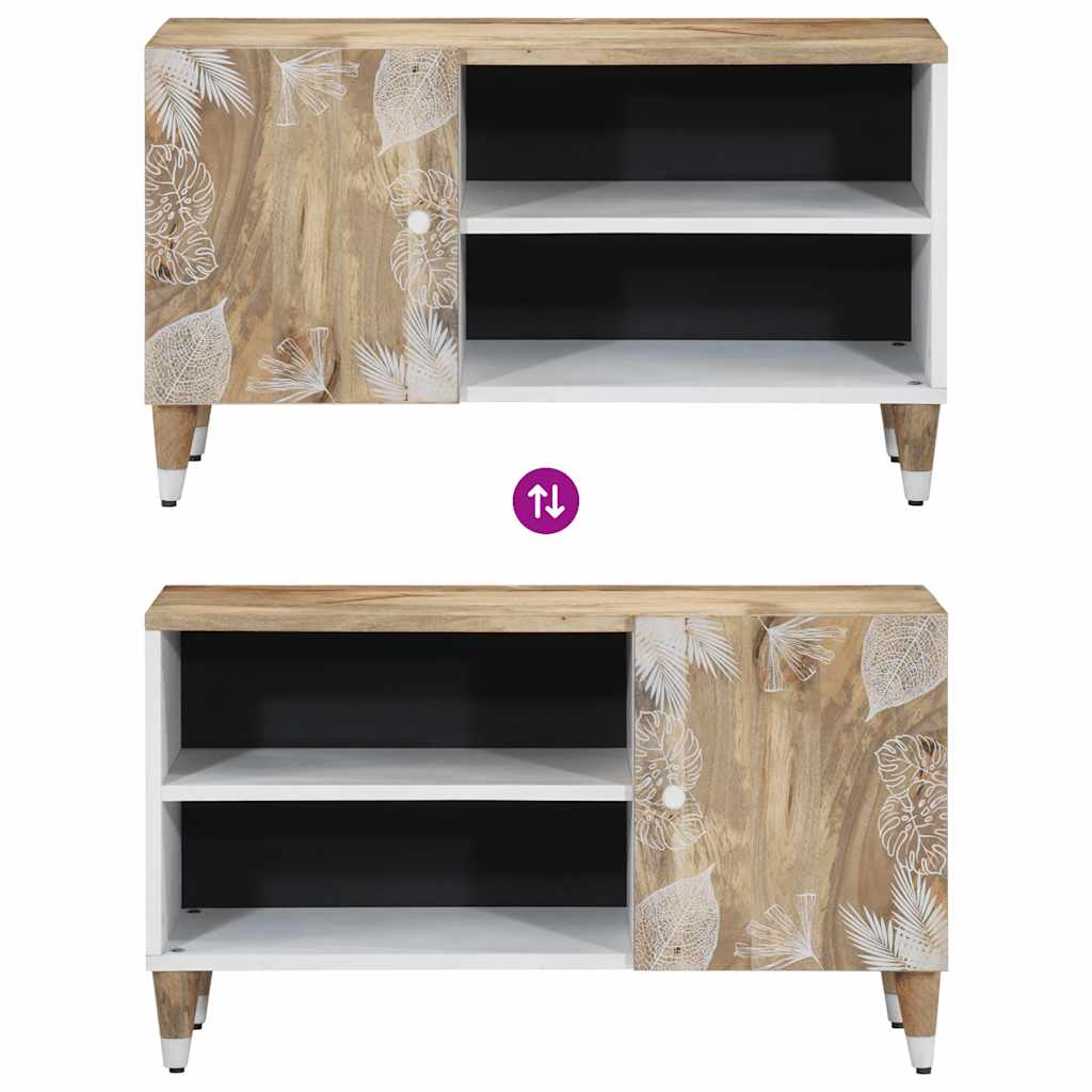 TV-Møbel Tre Tv-benk heltre mango 80x31,5x46 cm