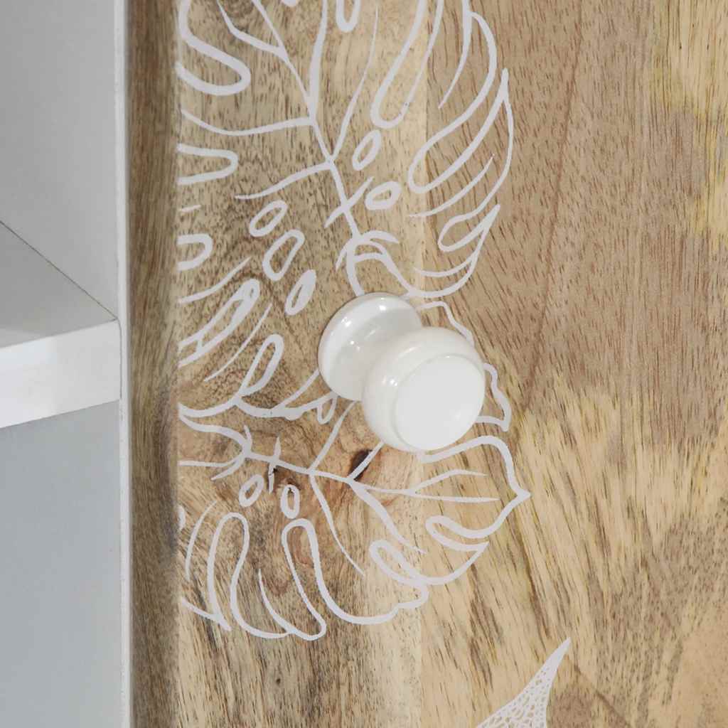 TV-Møbel Tre Tv-benk heltre mango 80x31,5x46 cm