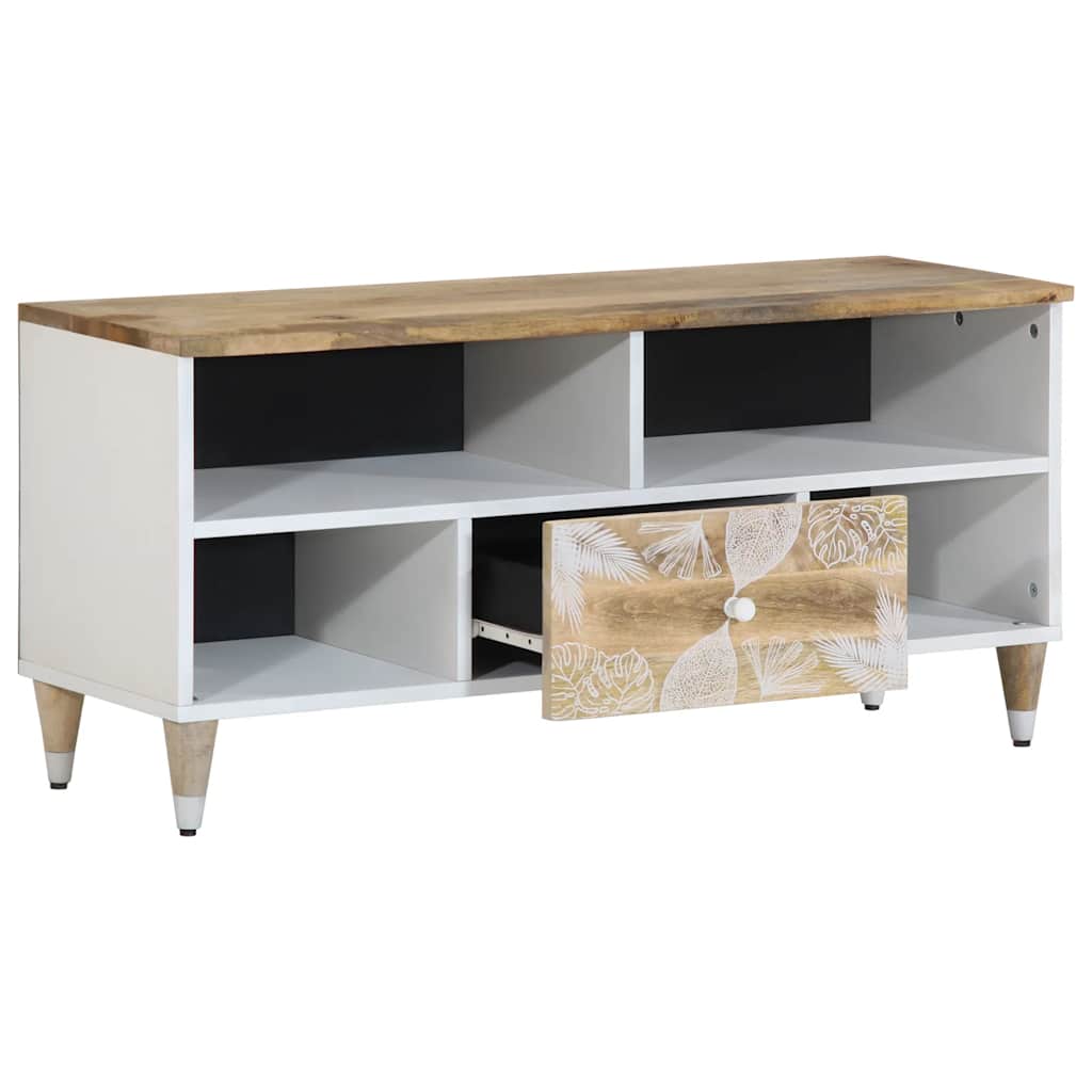 TV-Møbel Tre Tv-benk 100x33,5x46 cm heltre mango