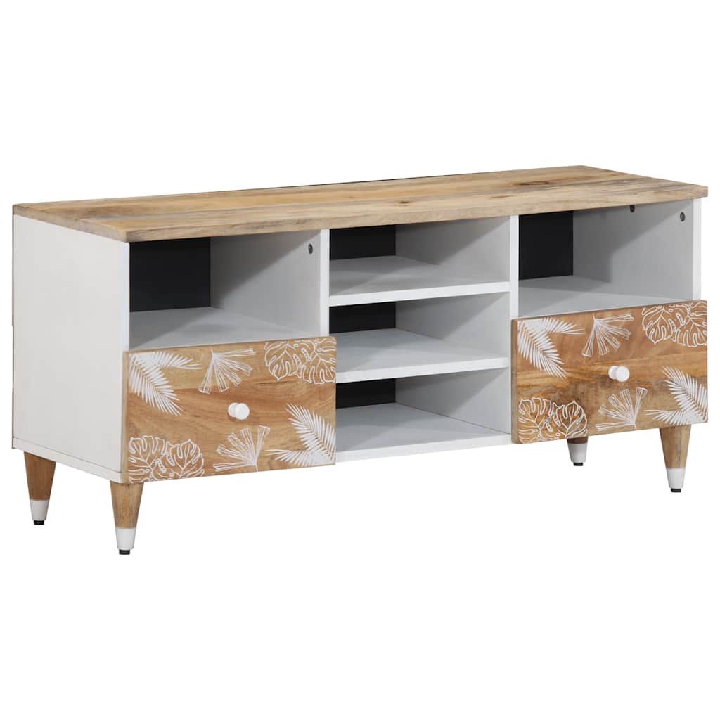 TV-Møbel Tre Tv-benk 100x33,5x46 cm heltre mango