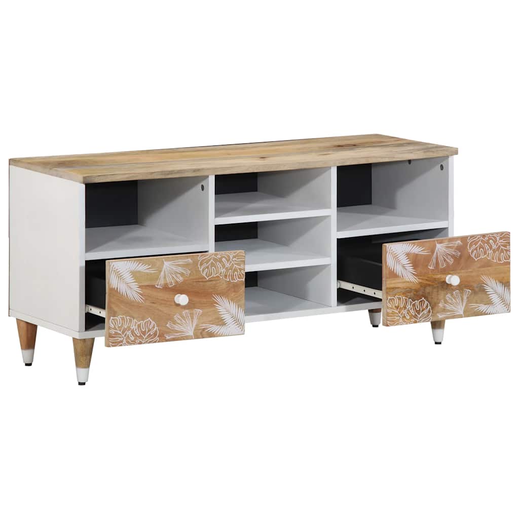 TV-Møbel Tre Tv-benk 100x33,5x46 cm heltre mango