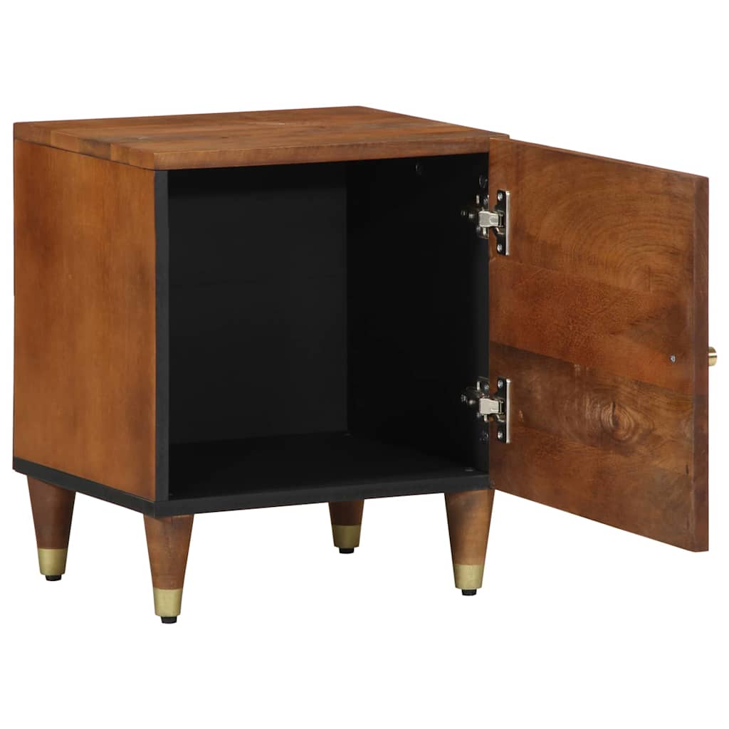 Nattbord Sengbord Honningbrun Nattbordskap 40 x 33 x 46 cm heltre mango