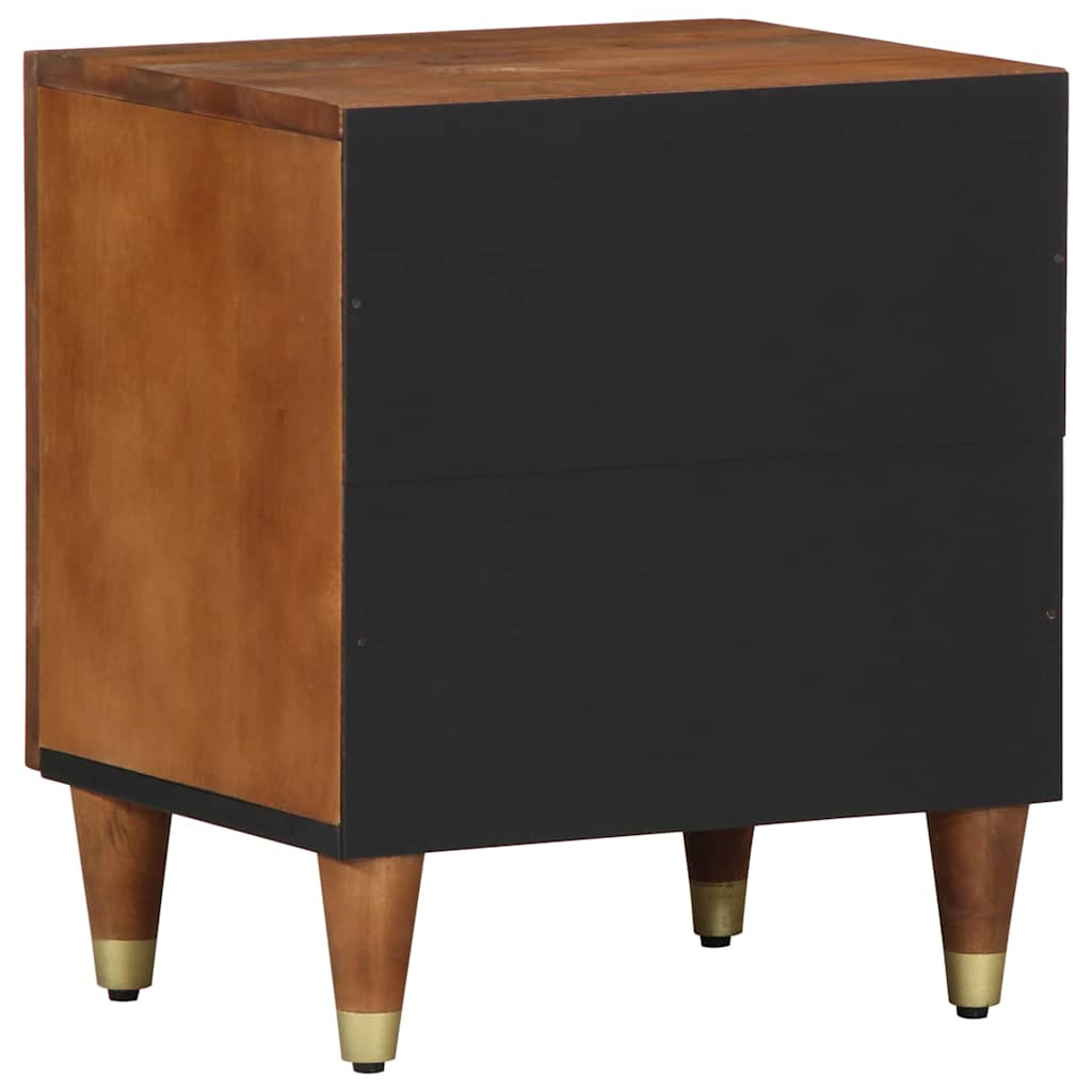 Nattbord Sengbord Honningbrun Nattbordskap 40 x 33 x 46 cm heltre mango