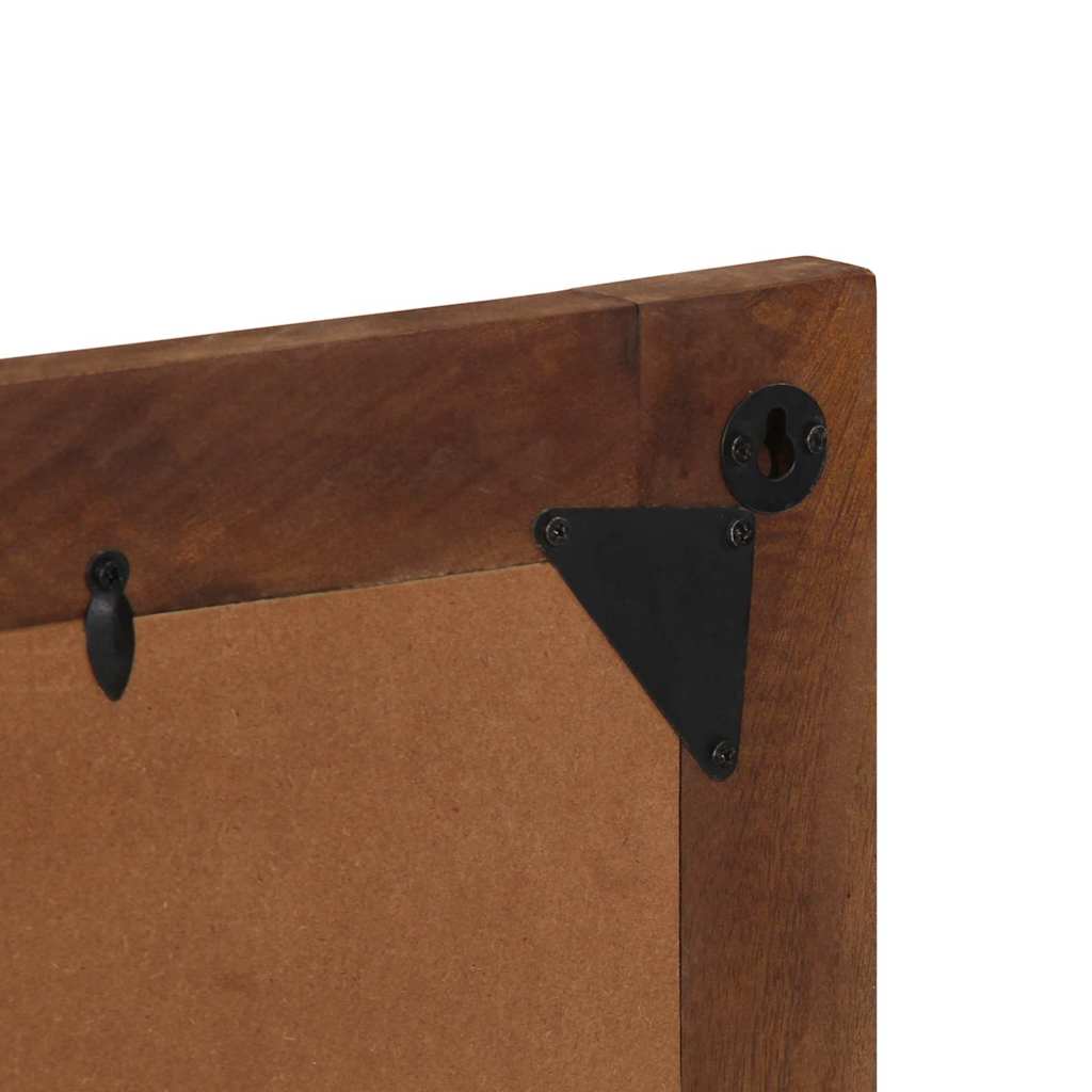 Baderomsspeil med speil Grå og Sølv 50 x 70 x 3 cm