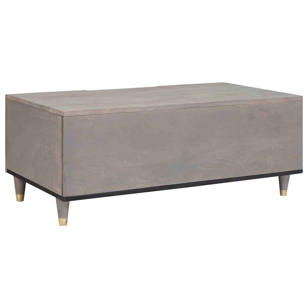 Salongbord Sofabord Grå 100 x 54 x 40 cm heltre mango