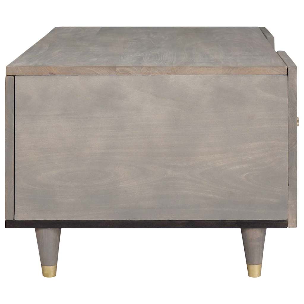 Salongbord Sofabord Grå 100 x 54 x 40 cm heltre mango