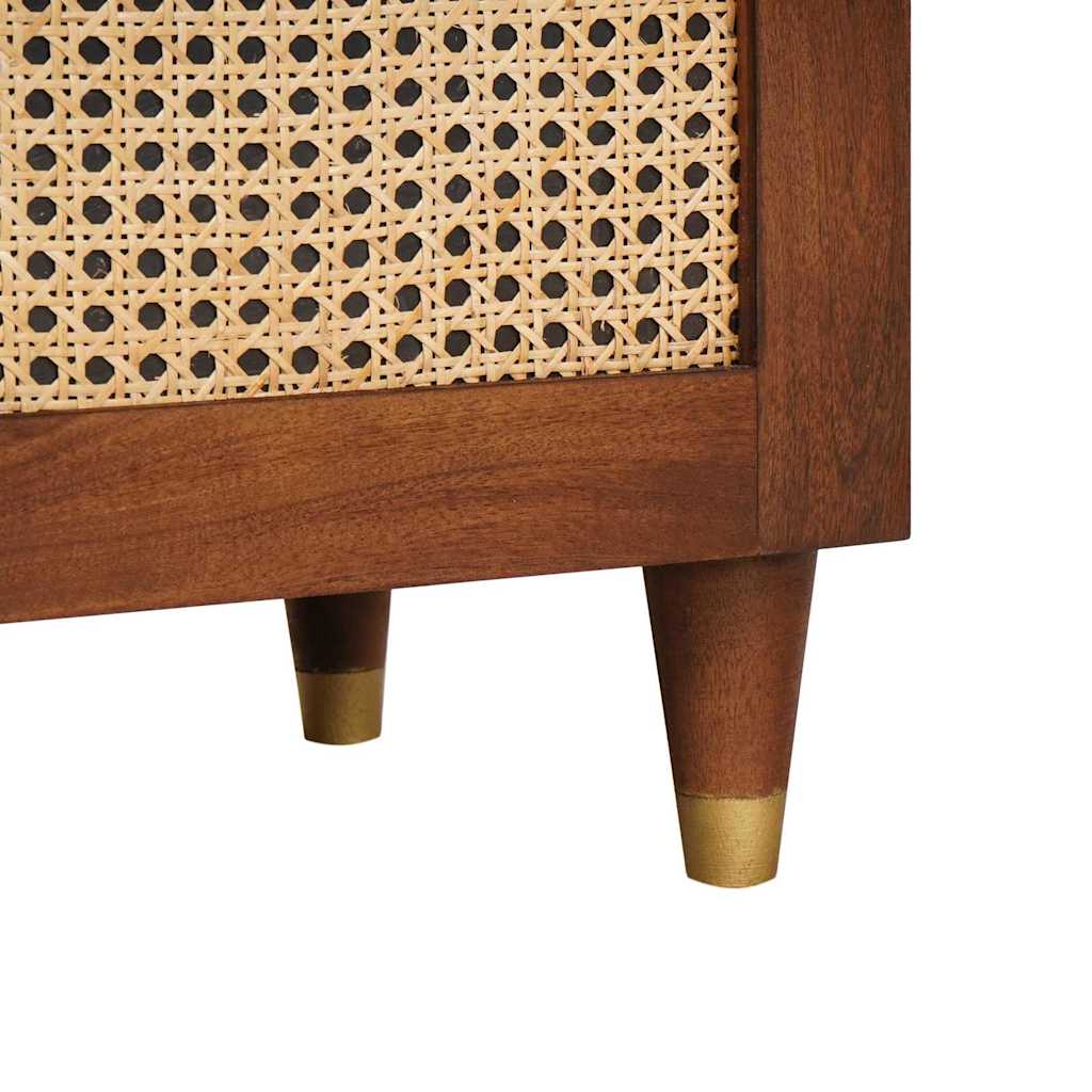 Nattbord Sengbord Tre 40 x 33.5 x 46 cm Solid mango Tre og
