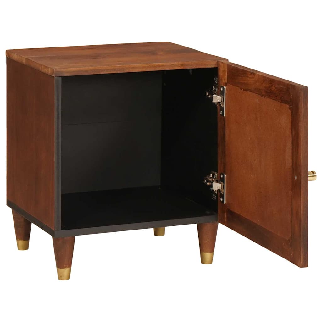 Nattbord Sengbord Tre 40 x 33.5 x 46 cm Solid mango Tre og